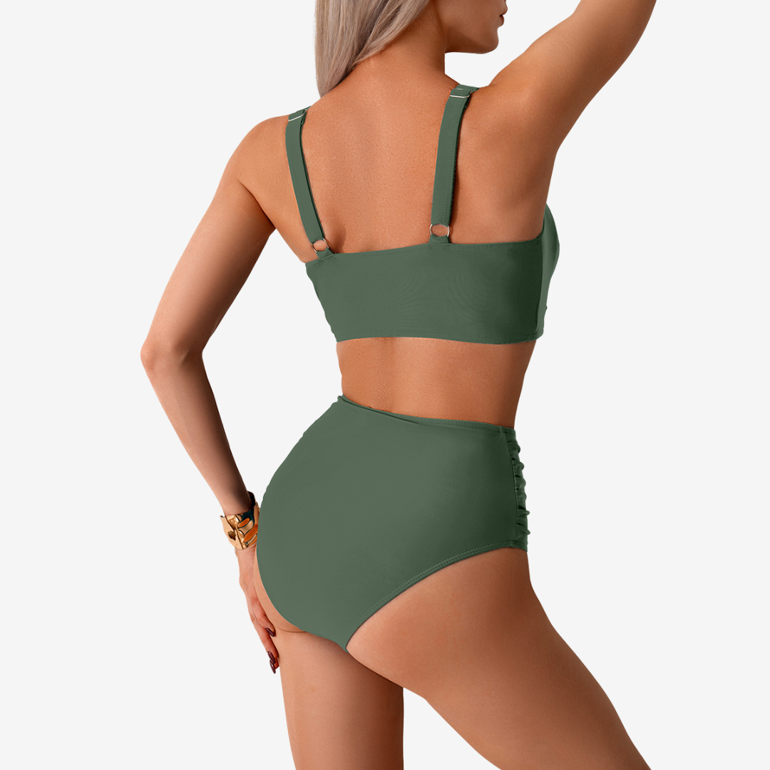 Tiphany™ Bikini con scollo a V intrecciato