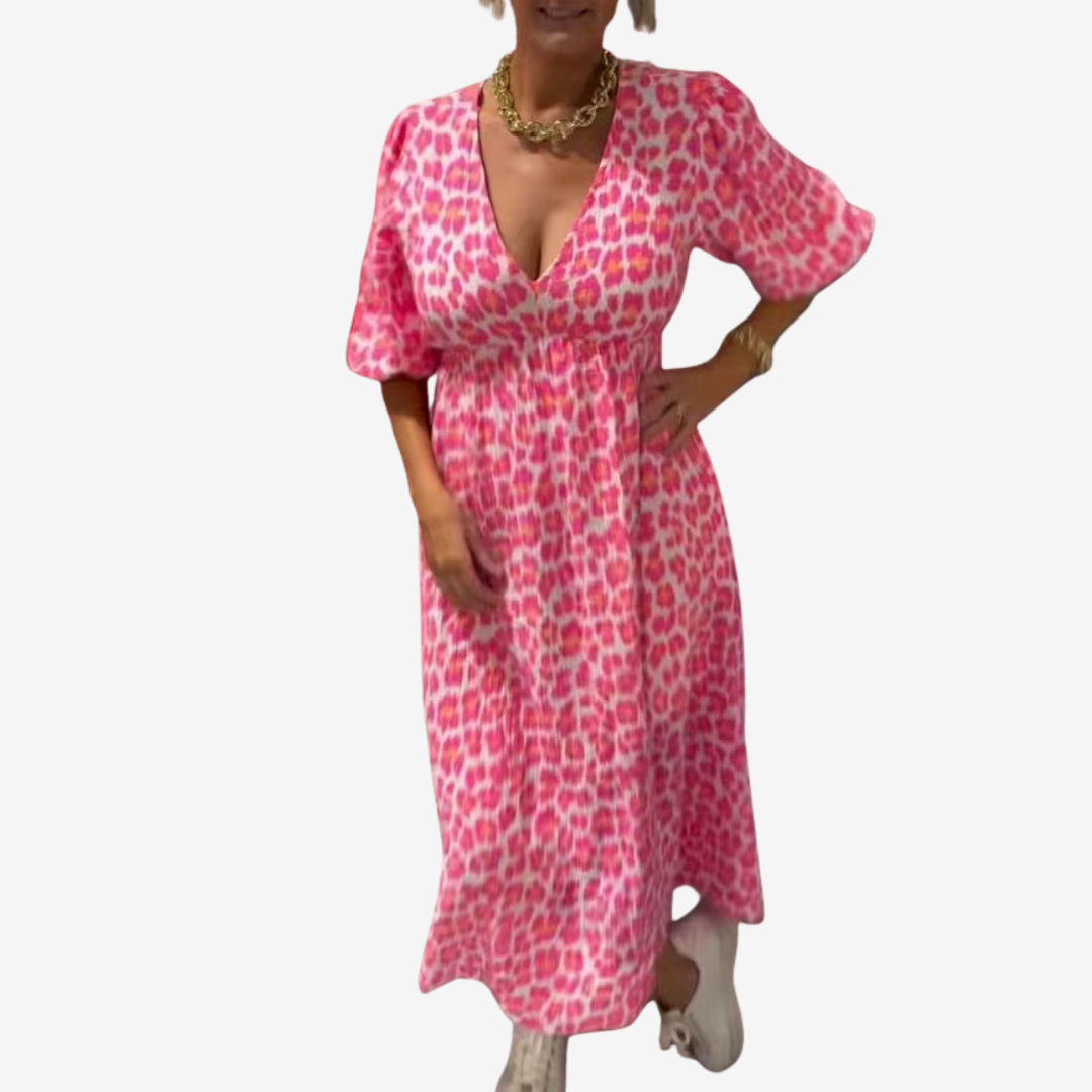 Rosetta™ Abito con stampa leopardata