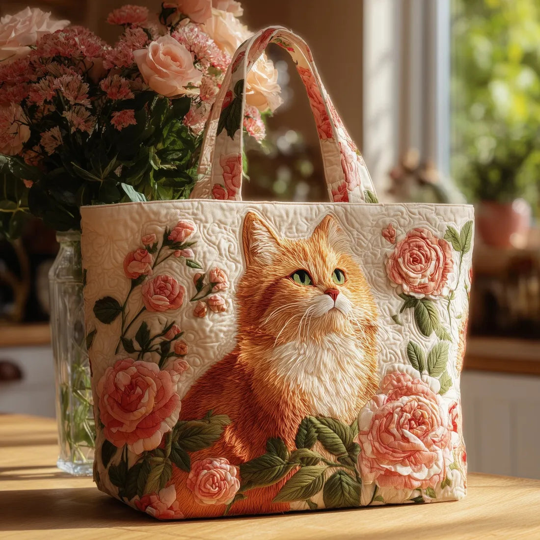 Perry™ Borsa tote trapuntata