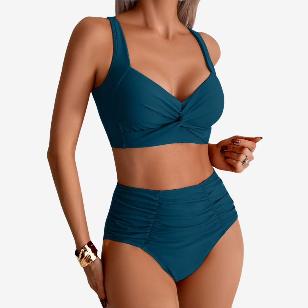 Tiphany™ Bikini con scollo a V intrecciato