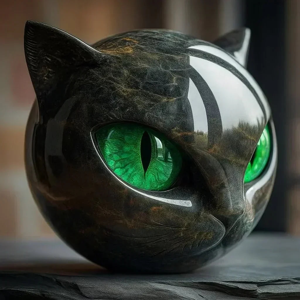 Jade™ Scultura felina