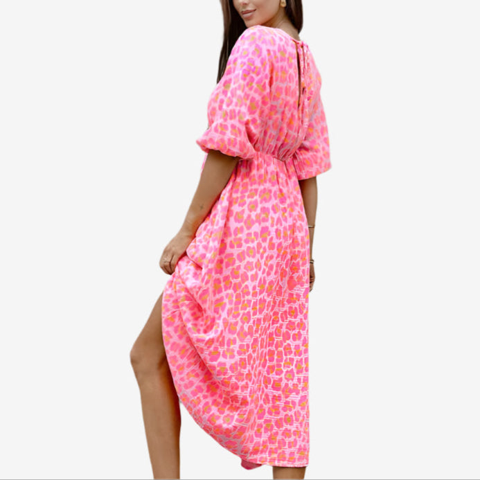 Rosetta™ Abito con stampa leopardata