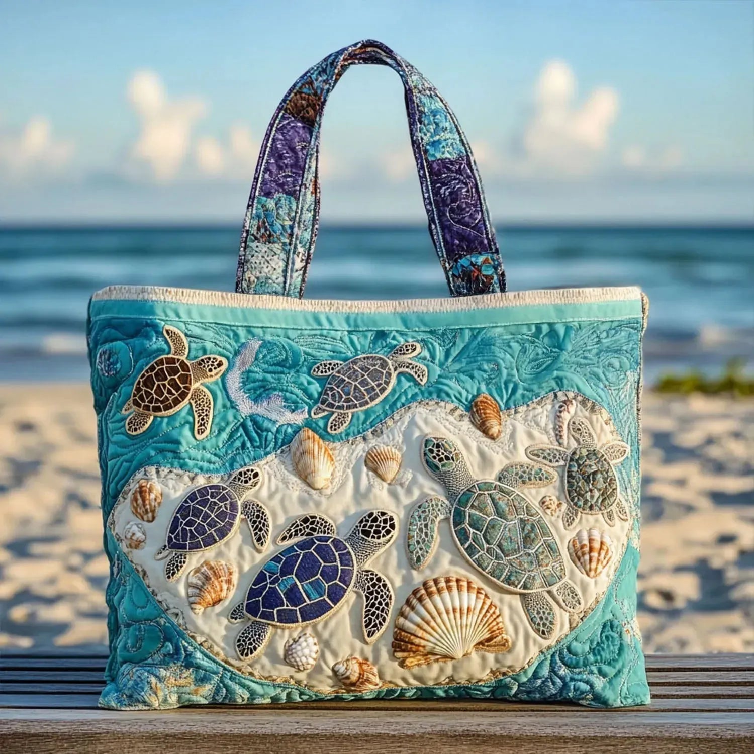 Terry™ Borsa tote trapuntata