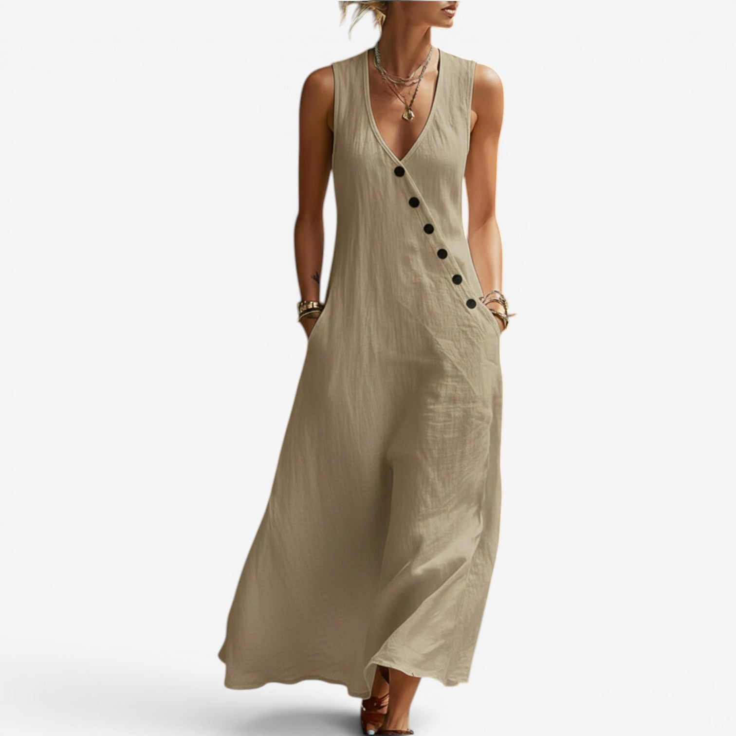 Jannah™ Maxi vestito senza maniche