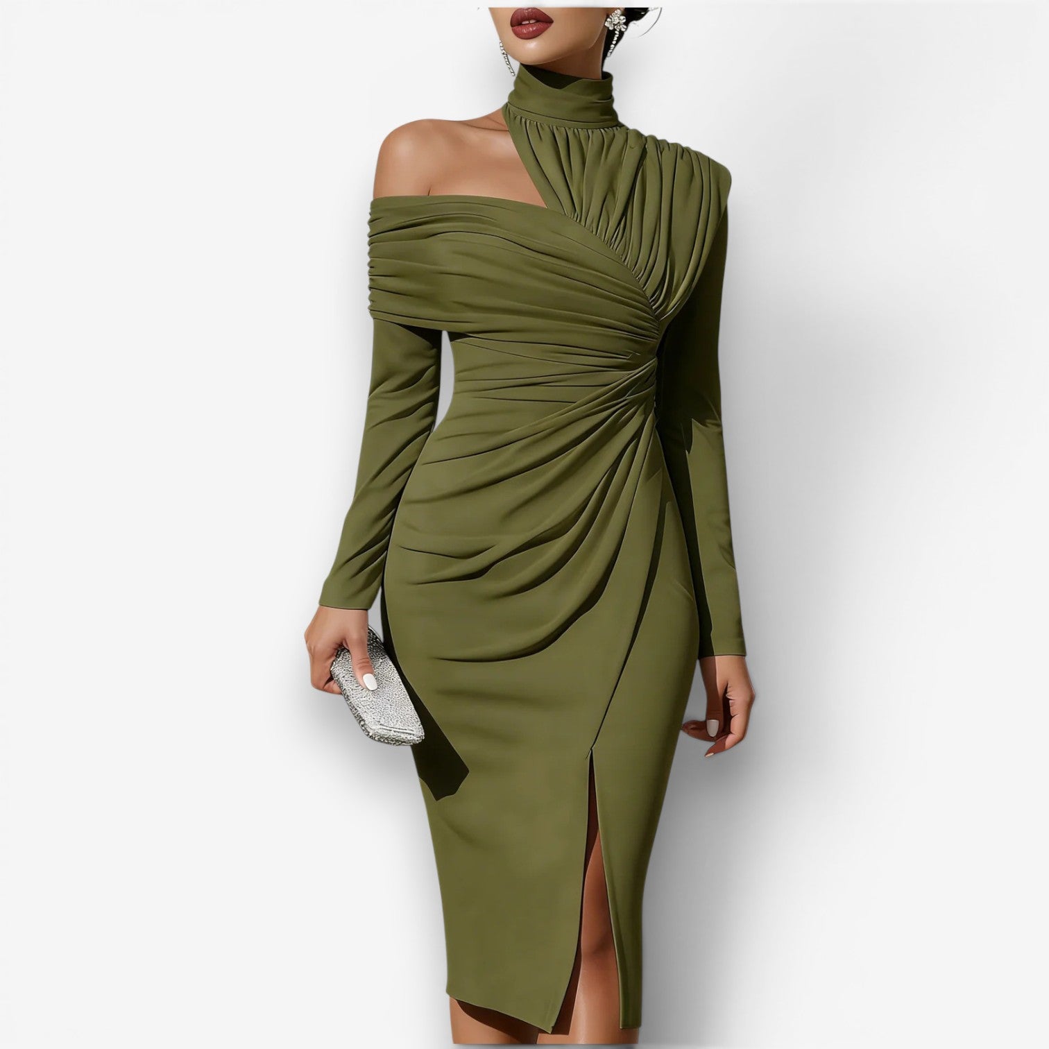 Queenie™ Abito midi a portafoglio