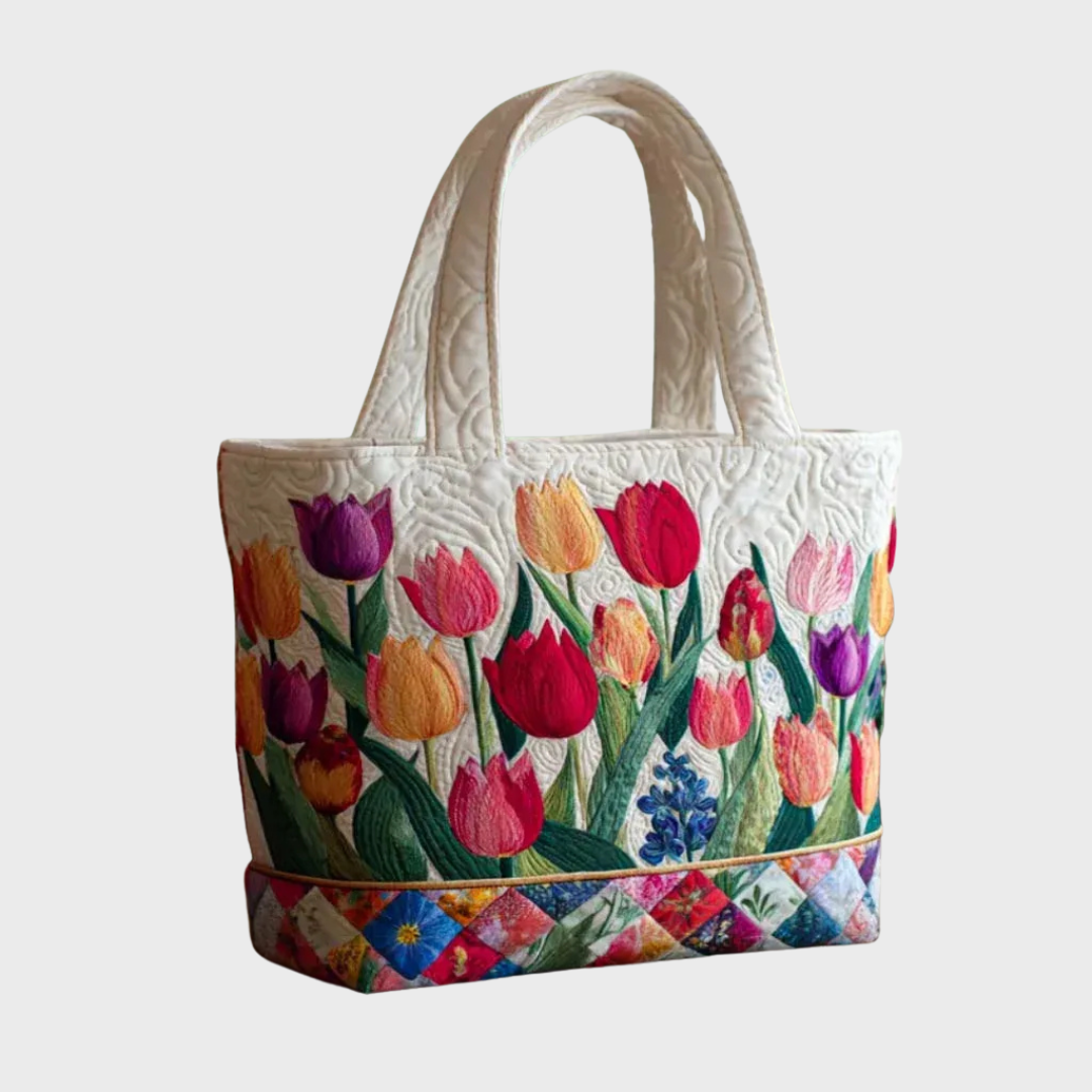 Sunshine™ Borsa tote trapuntata