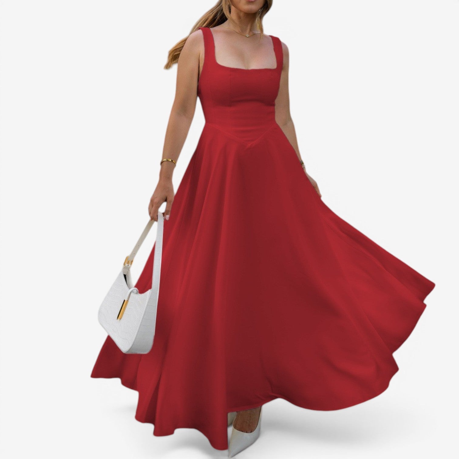 Louisa™ Abito midi svasato