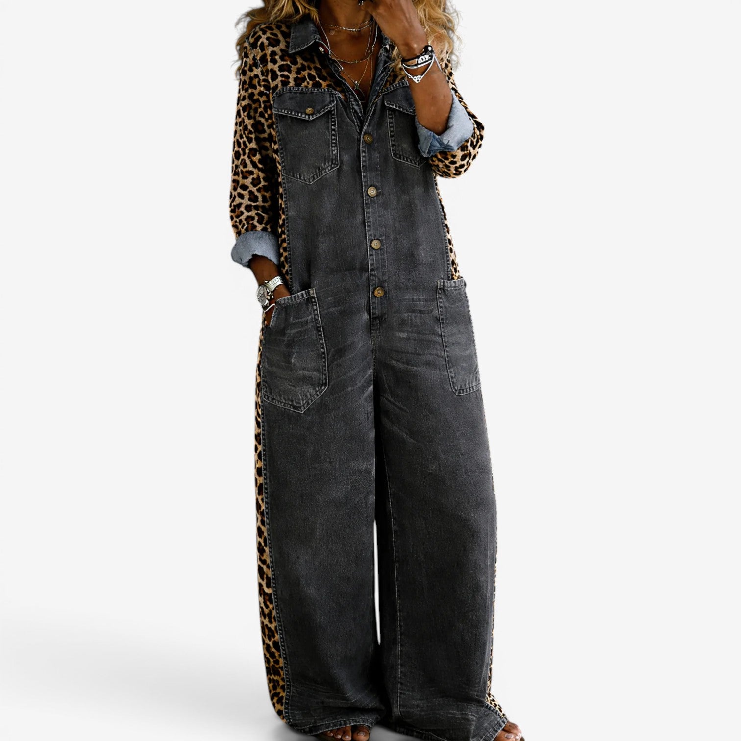 Alicia™ Tuta intera in denim