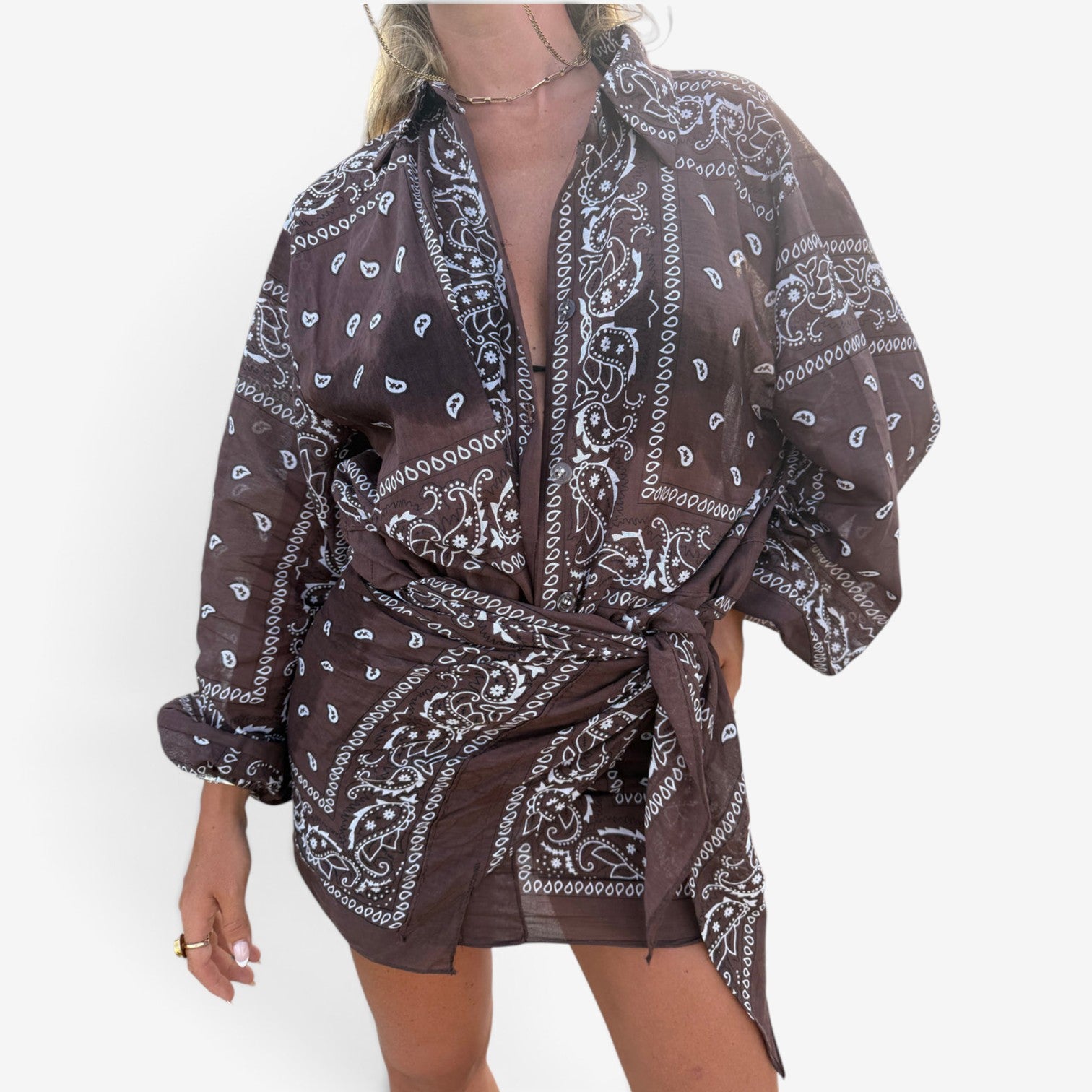 Gina™ Copricostume a camicia oversize
