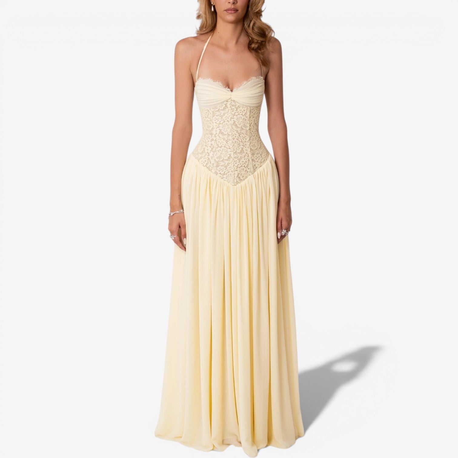 Audriana™ Abito lungo in chiffon