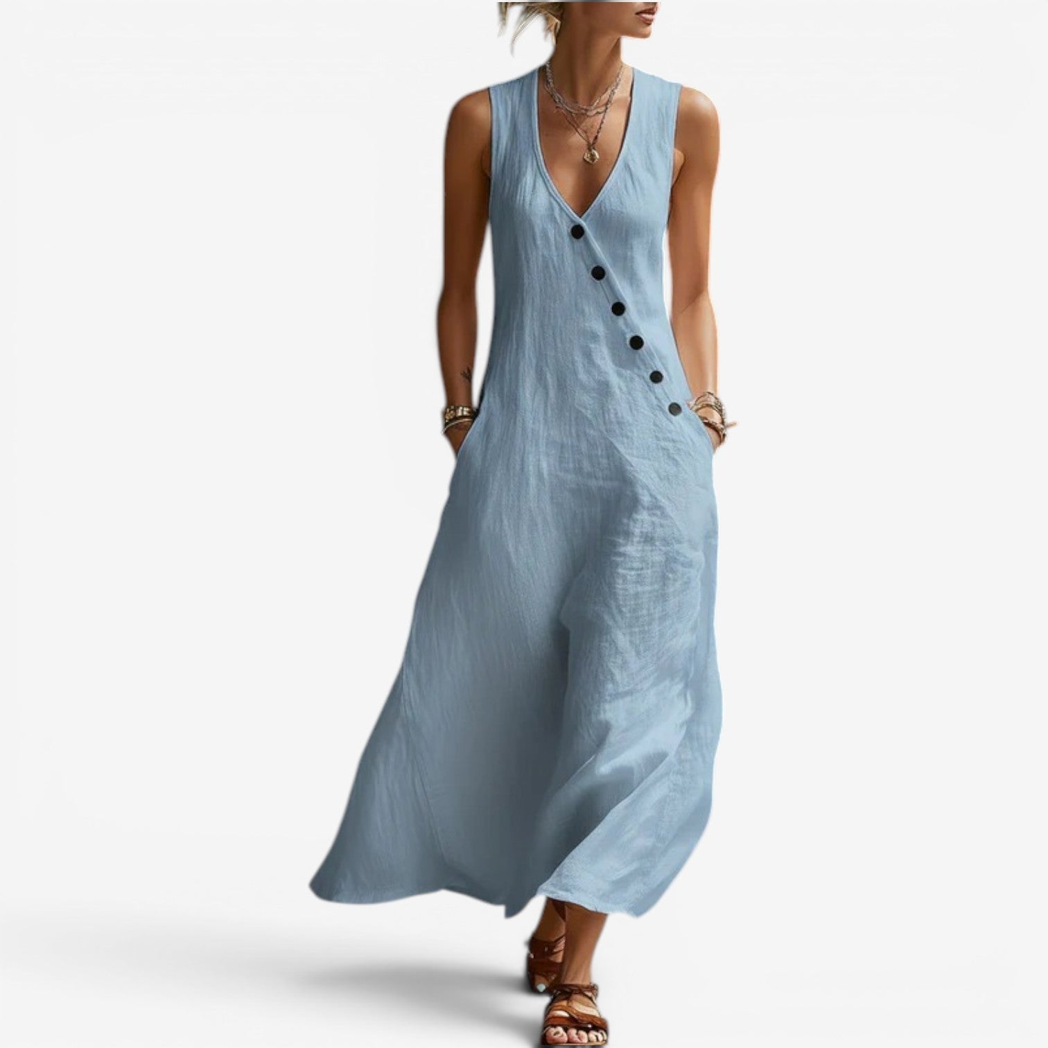 Jannah™ Maxi vestito senza maniche