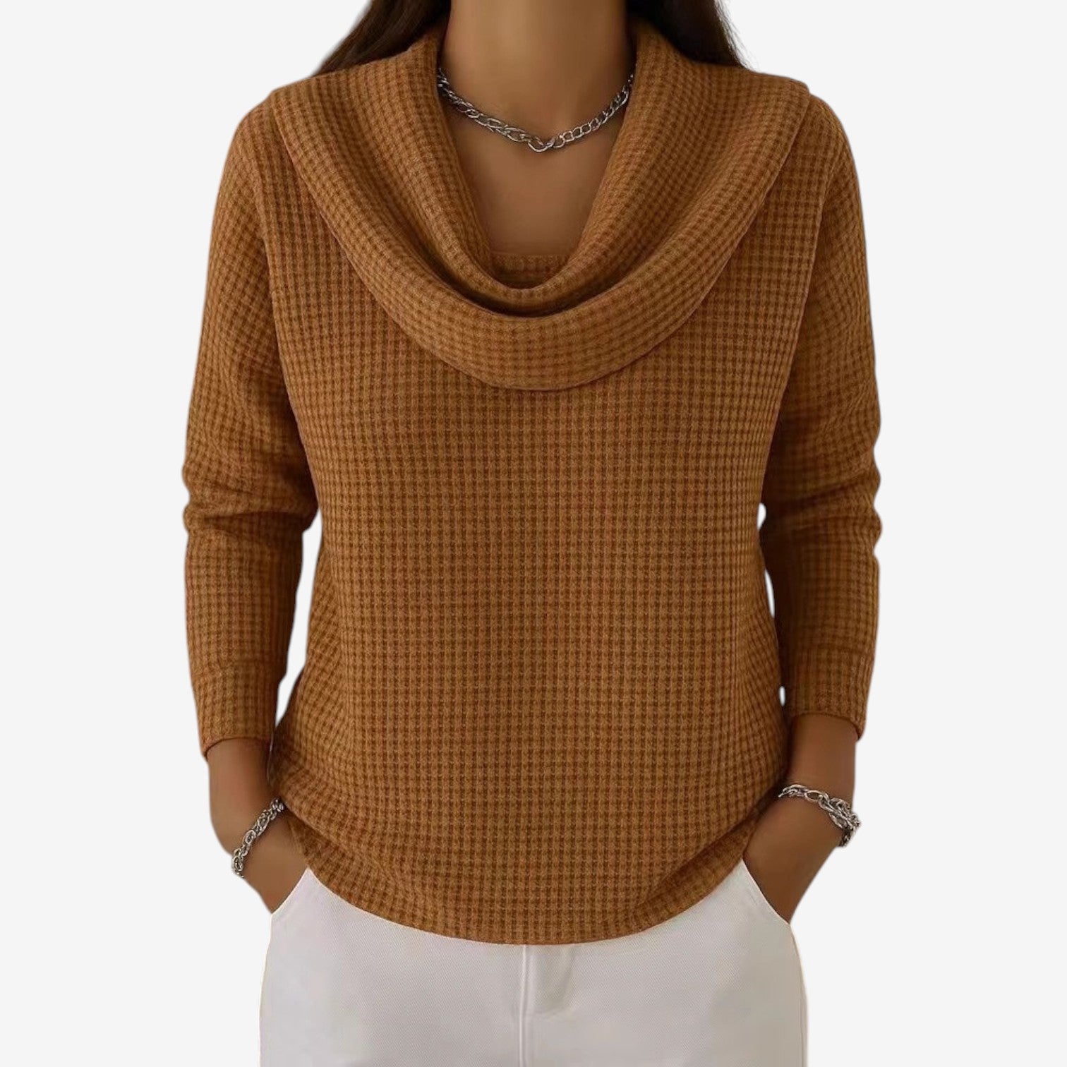 Vernhes™ Maglione drappeggiato