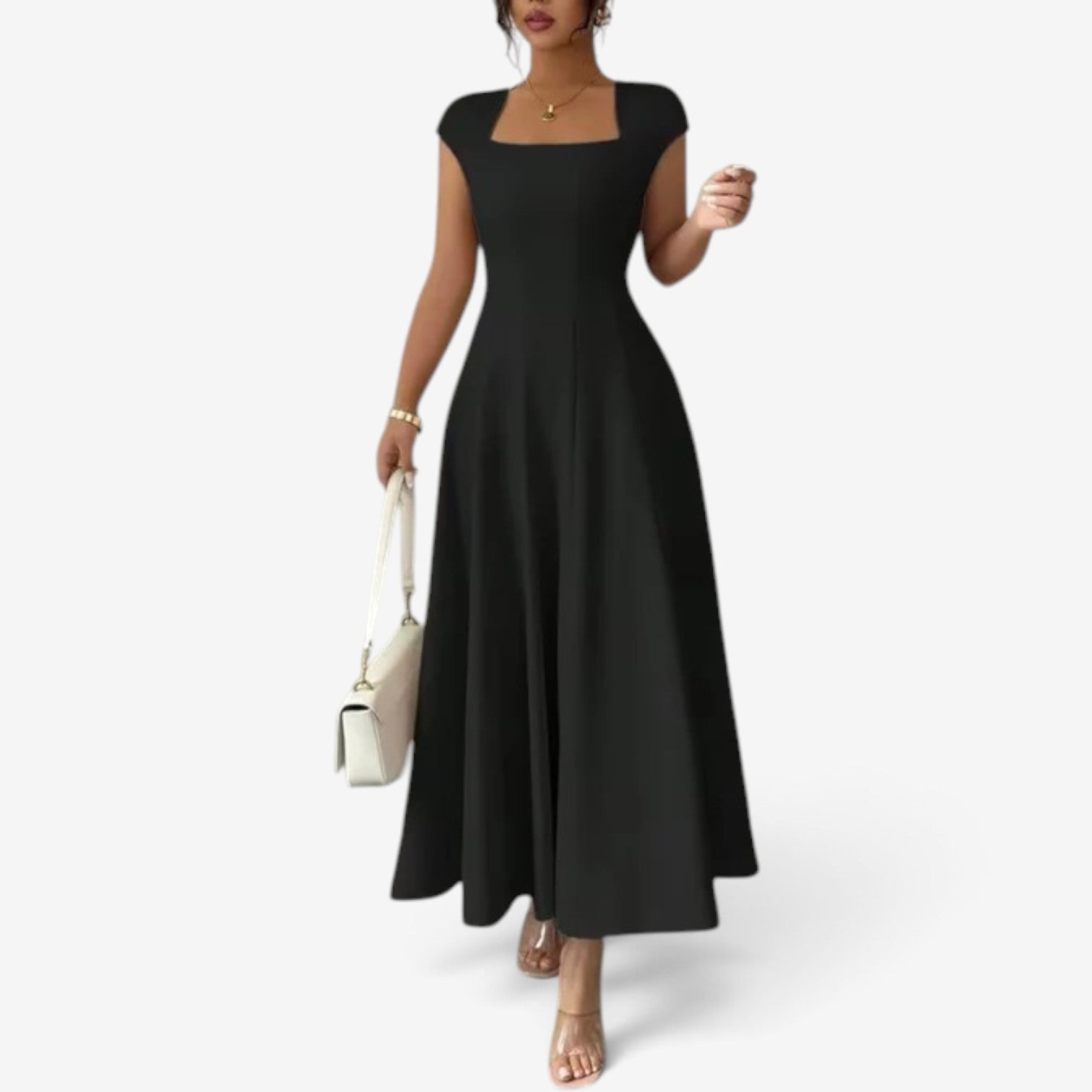 Betina™ Abito lungo svasato