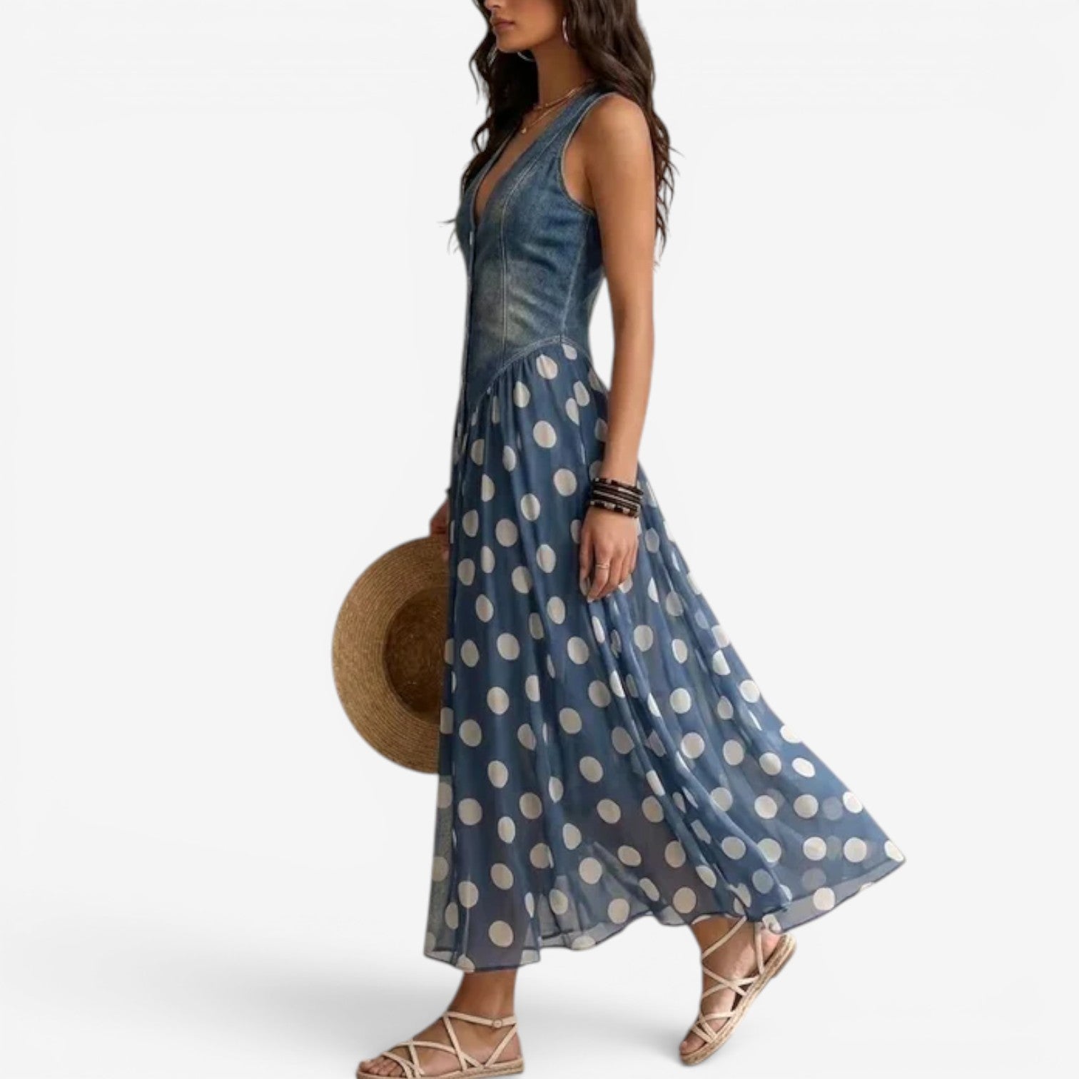 Jeya™ Abito midi combinato
