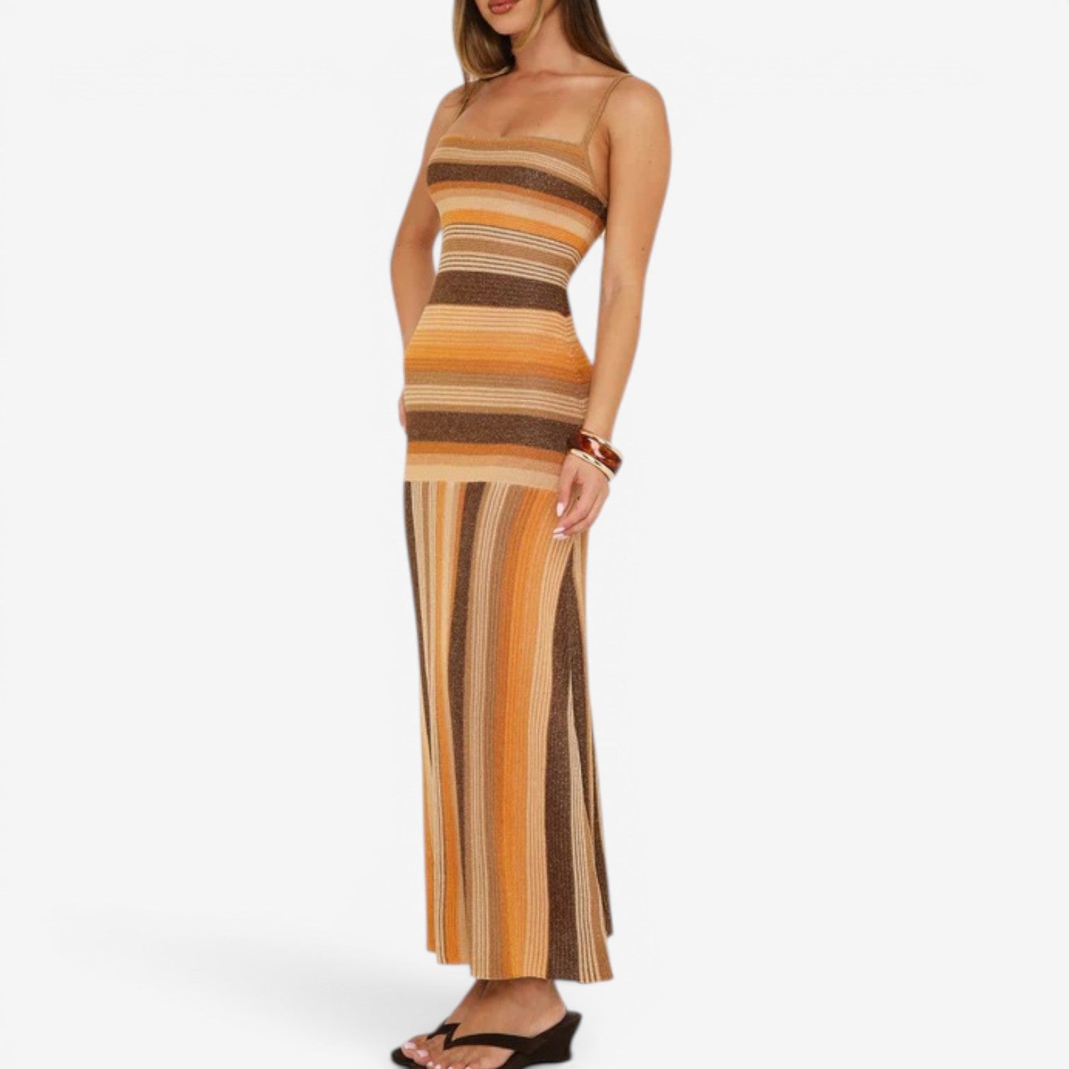 Melissa™ Abito lungo in maglia