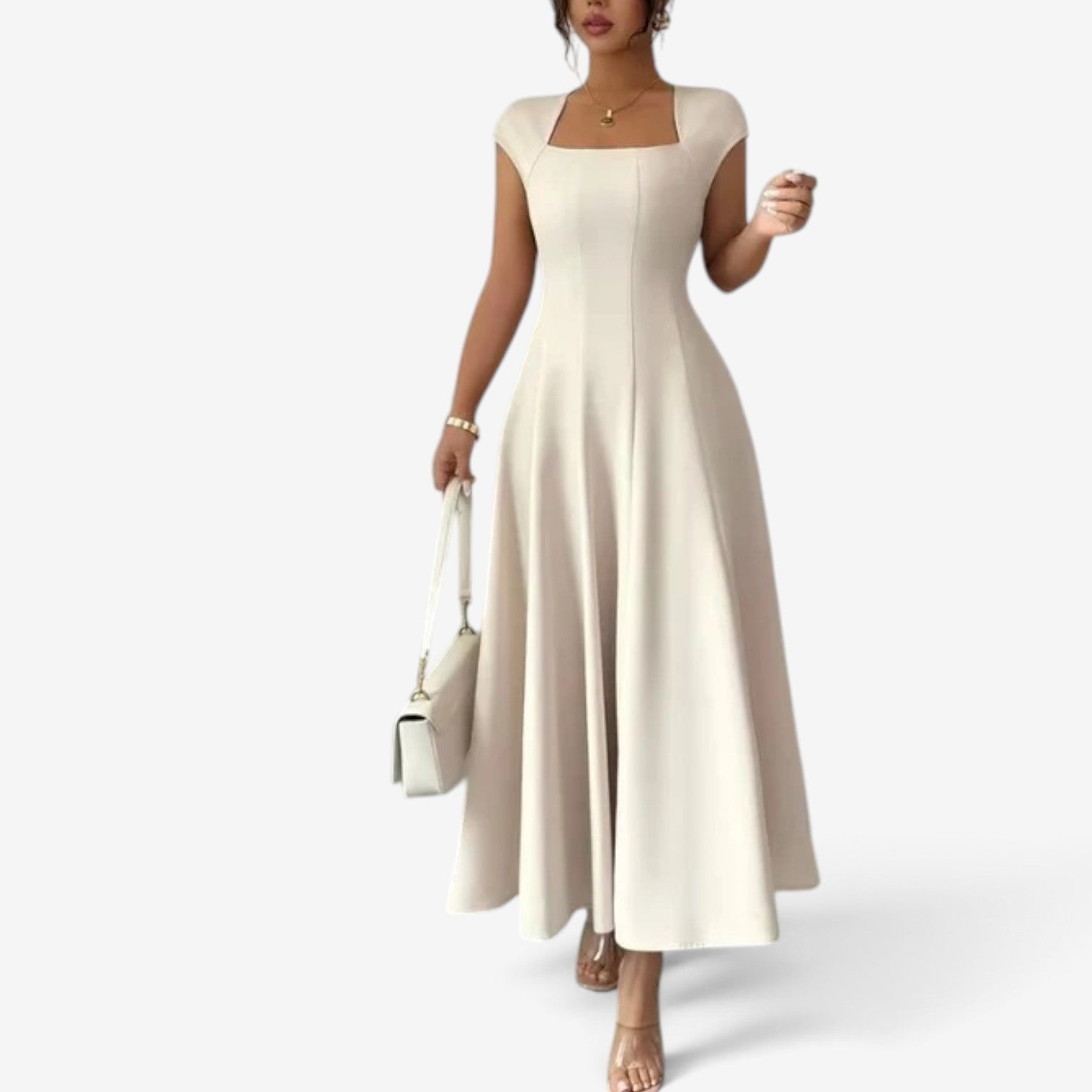 Betina™ Abito lungo svasato