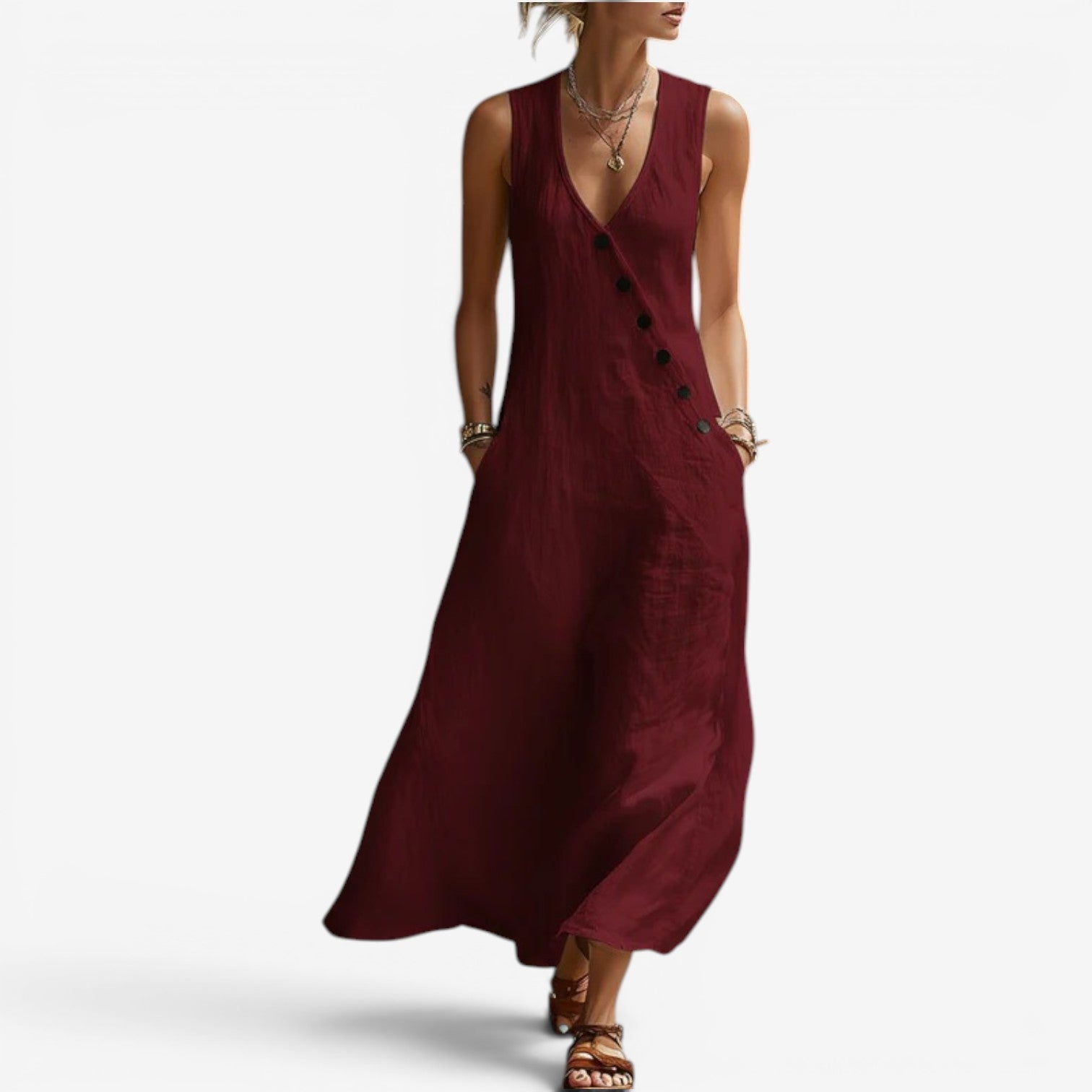 Jannah™ Maxi vestito senza maniche