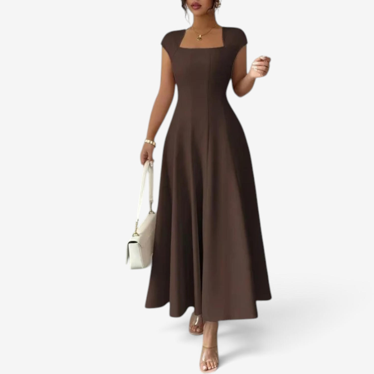Betina™ Abito lungo svasato