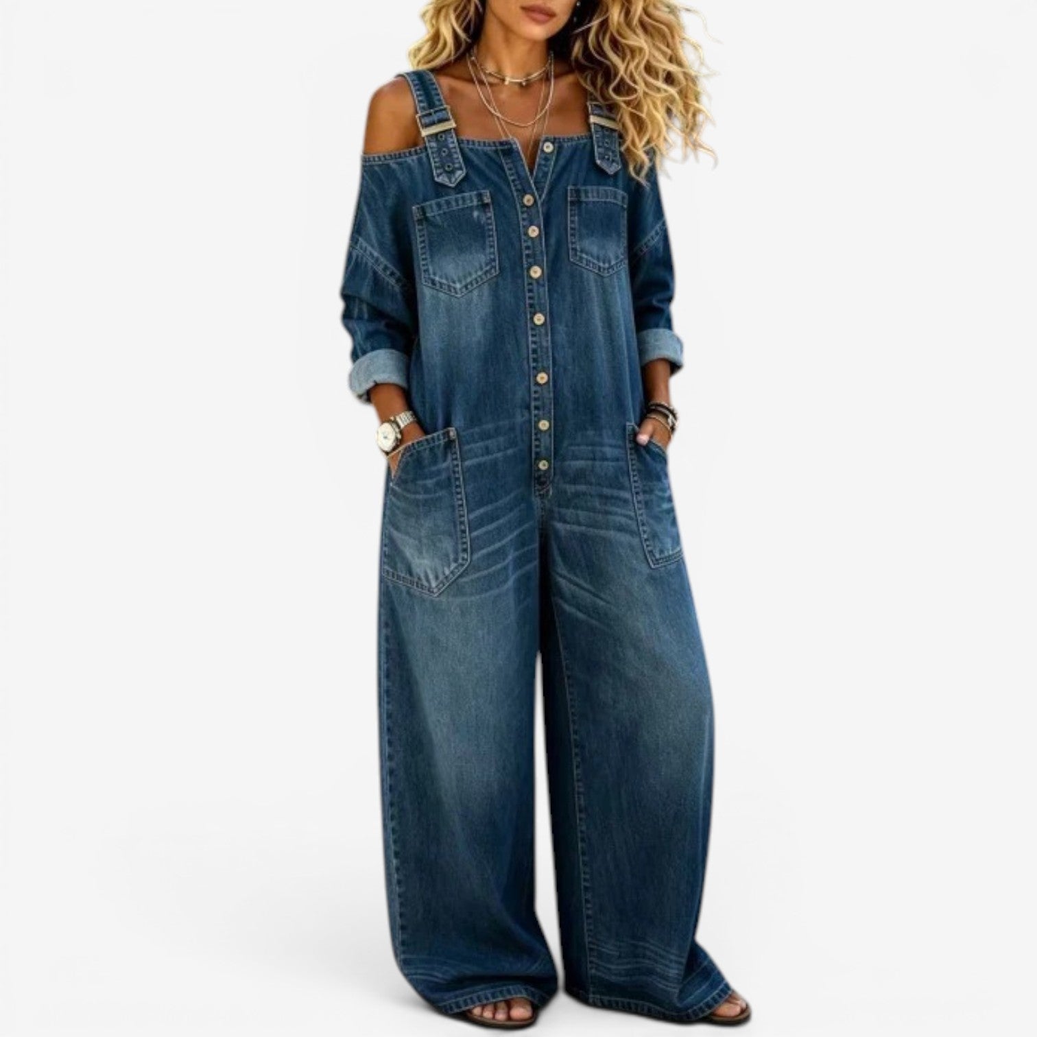 Lianne™ Tuta in denim