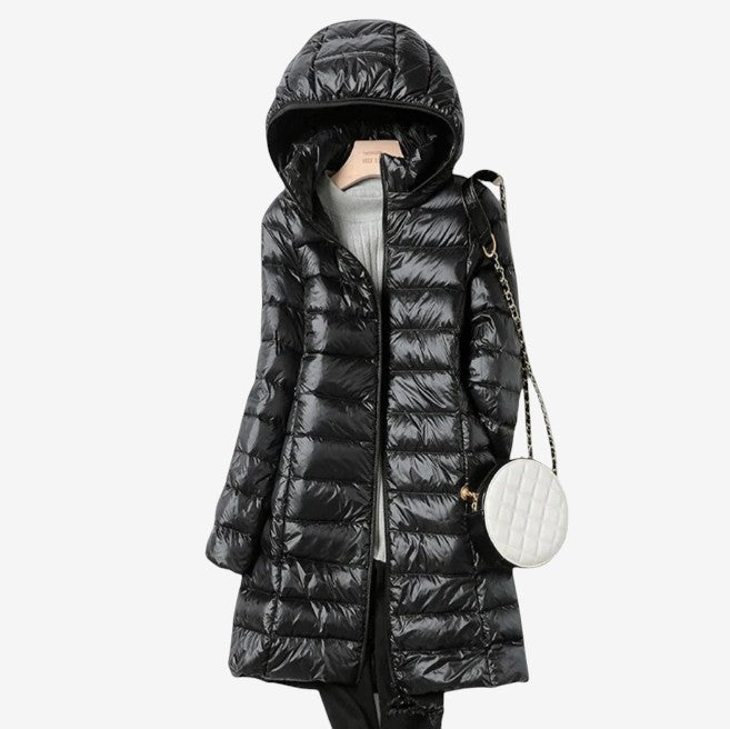 Claudette™ Cappotto invernale con cappuccio