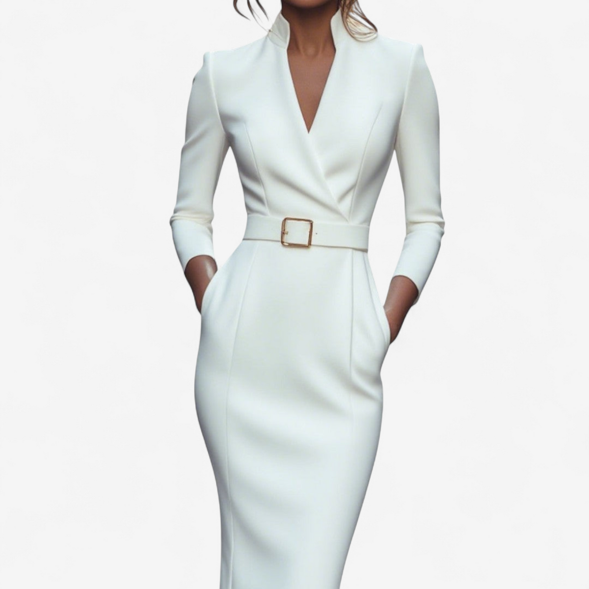 Madyx™ Elegante abito con cintura