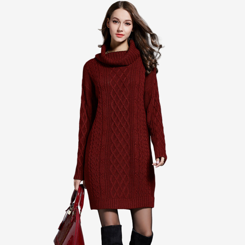 Amira™ Abito maglione a collo alto