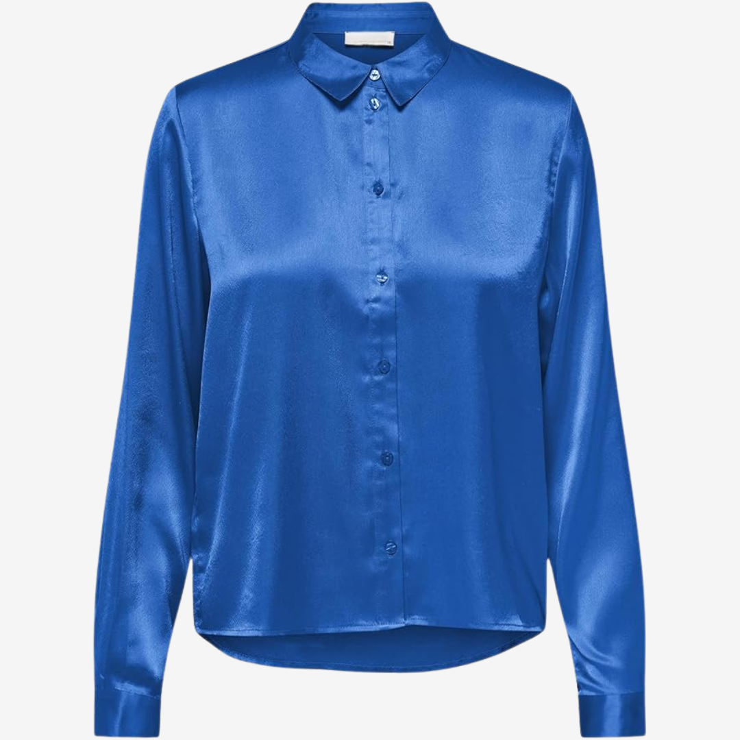 Alvira™ Elegante camicia di seta