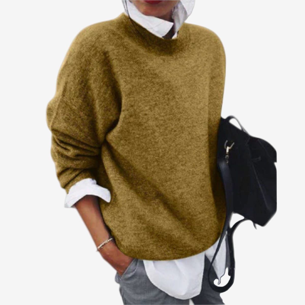 Noeinie™ Maglione caldo lavorato a maglia