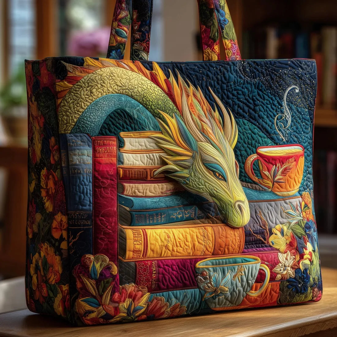 Flin™ Borsa tote trapuntata