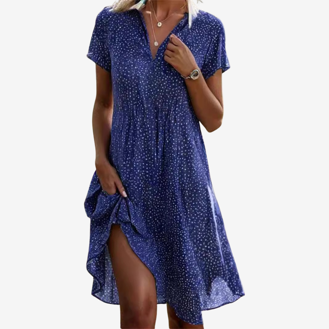 Valérie™ Midi con collo a polo