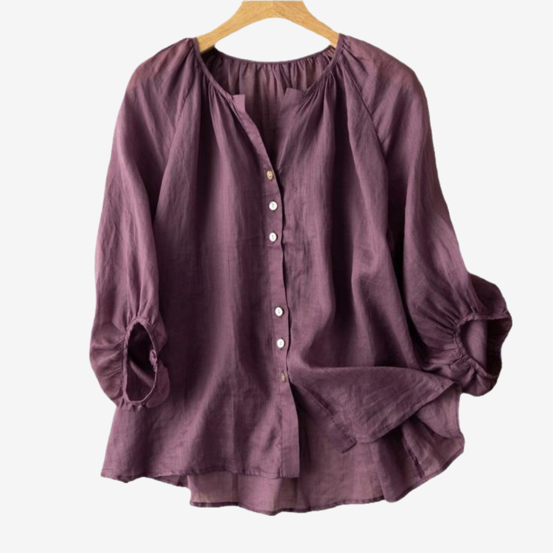 Célina™ Camicetta morbida ed elegante