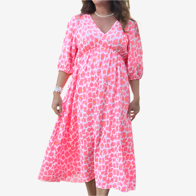 Rosetta™ Abito con stampa leopardata