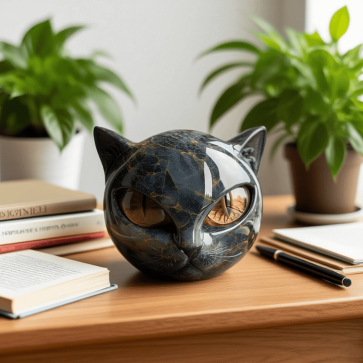 Jade™ Scultura felina