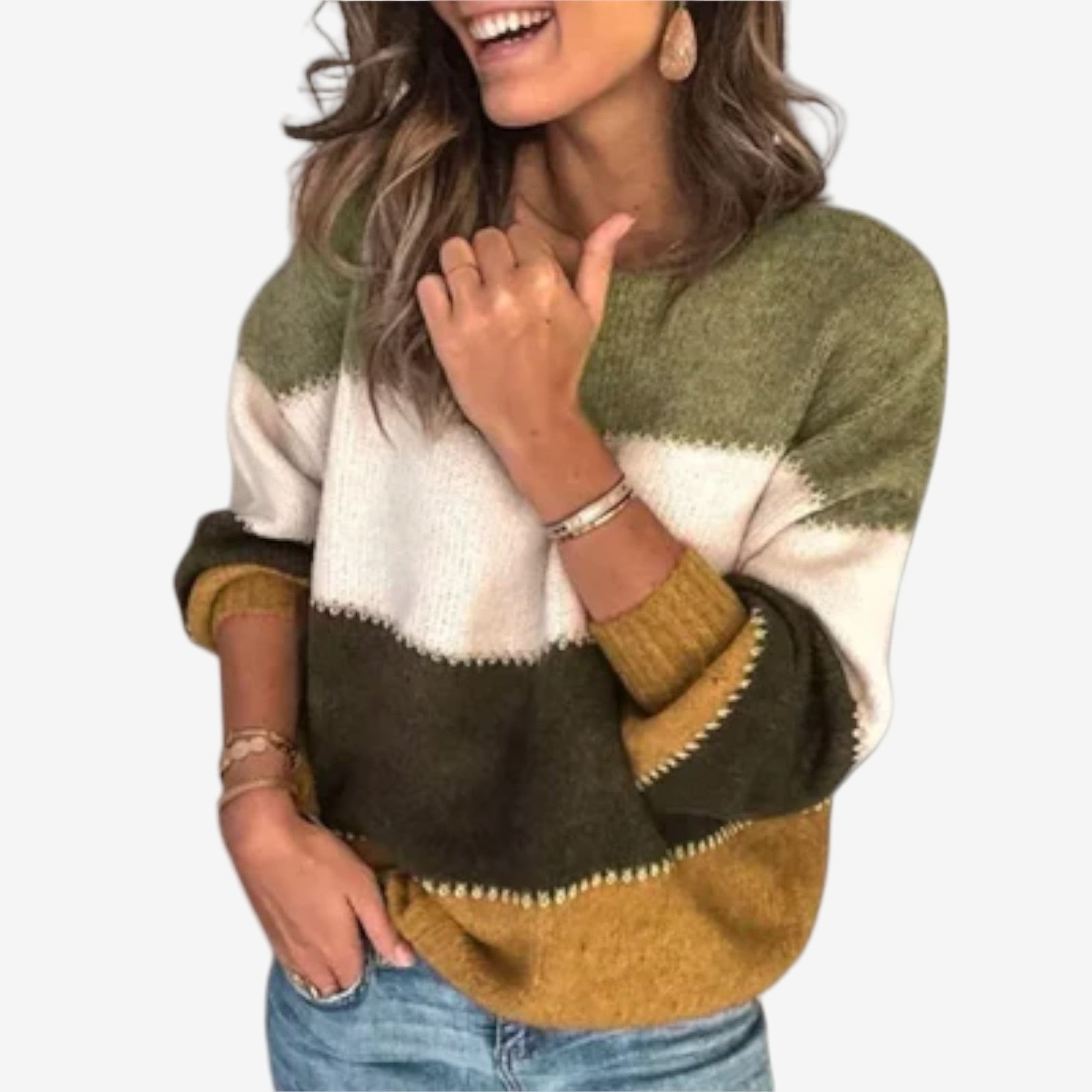 Elisa™ Maglione morbido colorato