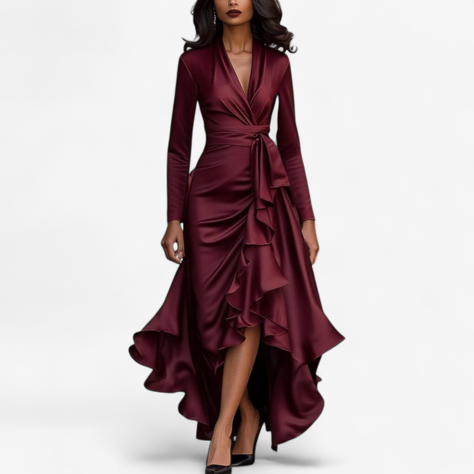 Qarine™ Elegante abito da sera 