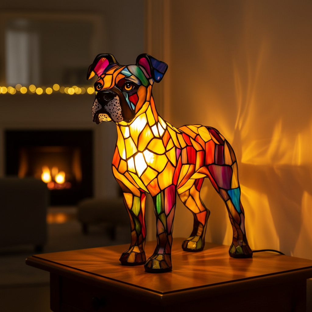 Larysa - Lampada in vetro multicolore 