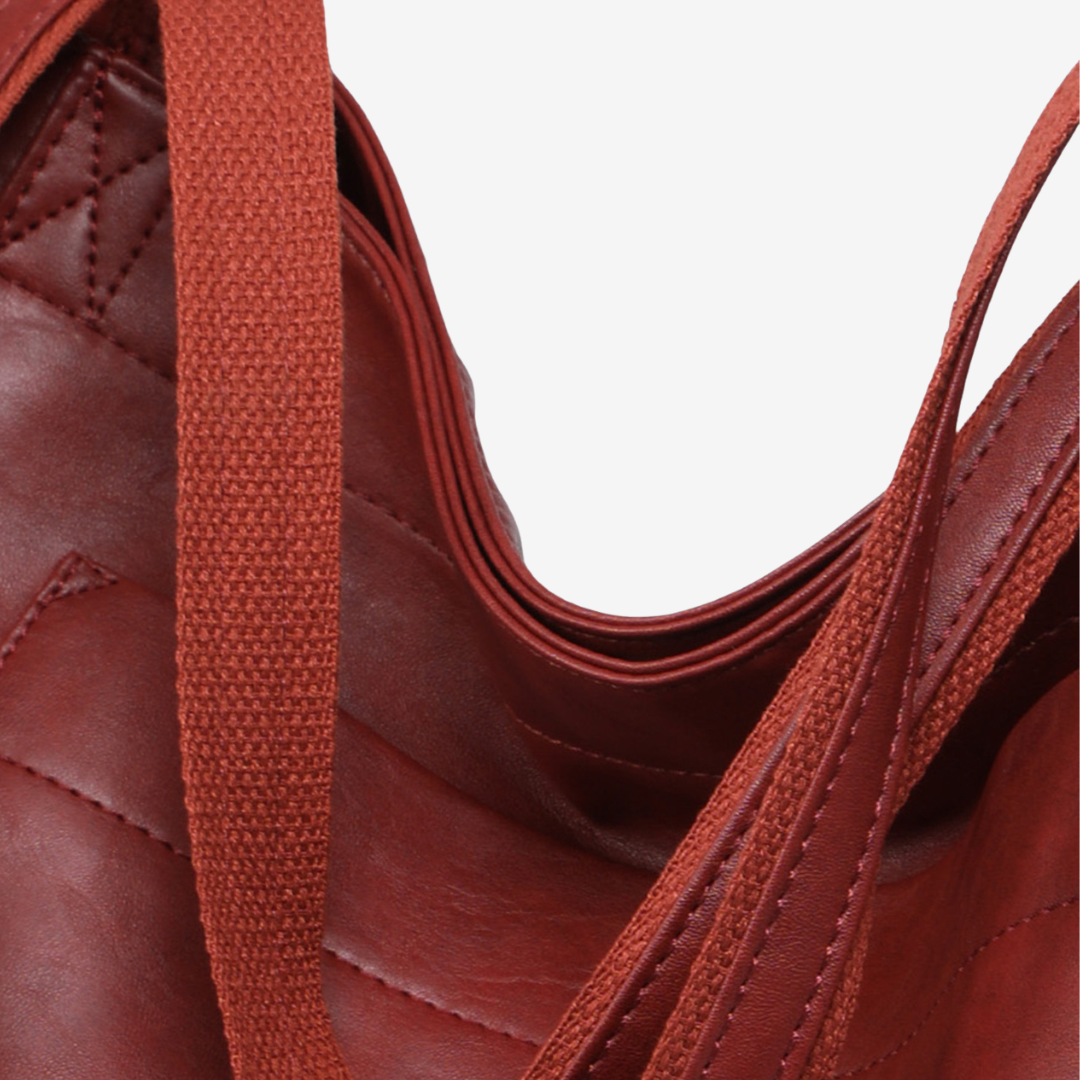 Evelyne™ Borsa tote in pelle vintage