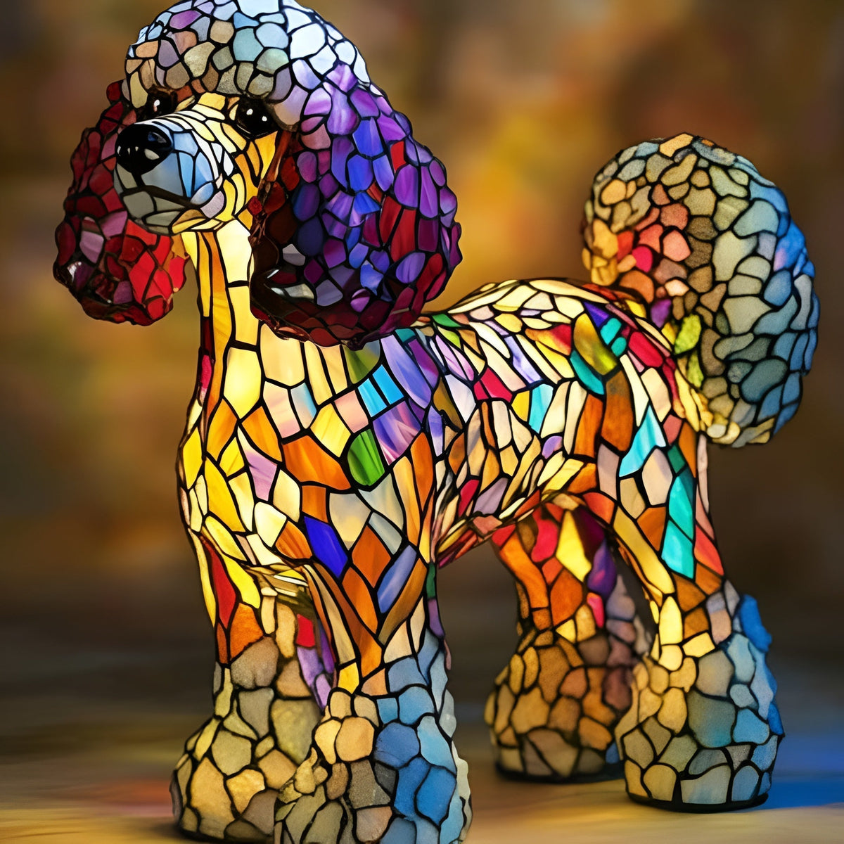 Kristel - Lampada in vetro multicolore