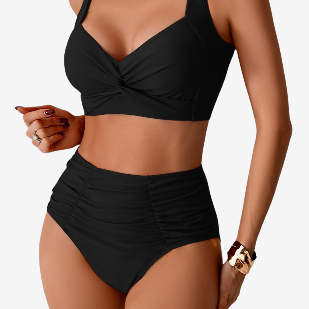 Tiphany™ Bikini con scollo a V intrecciato