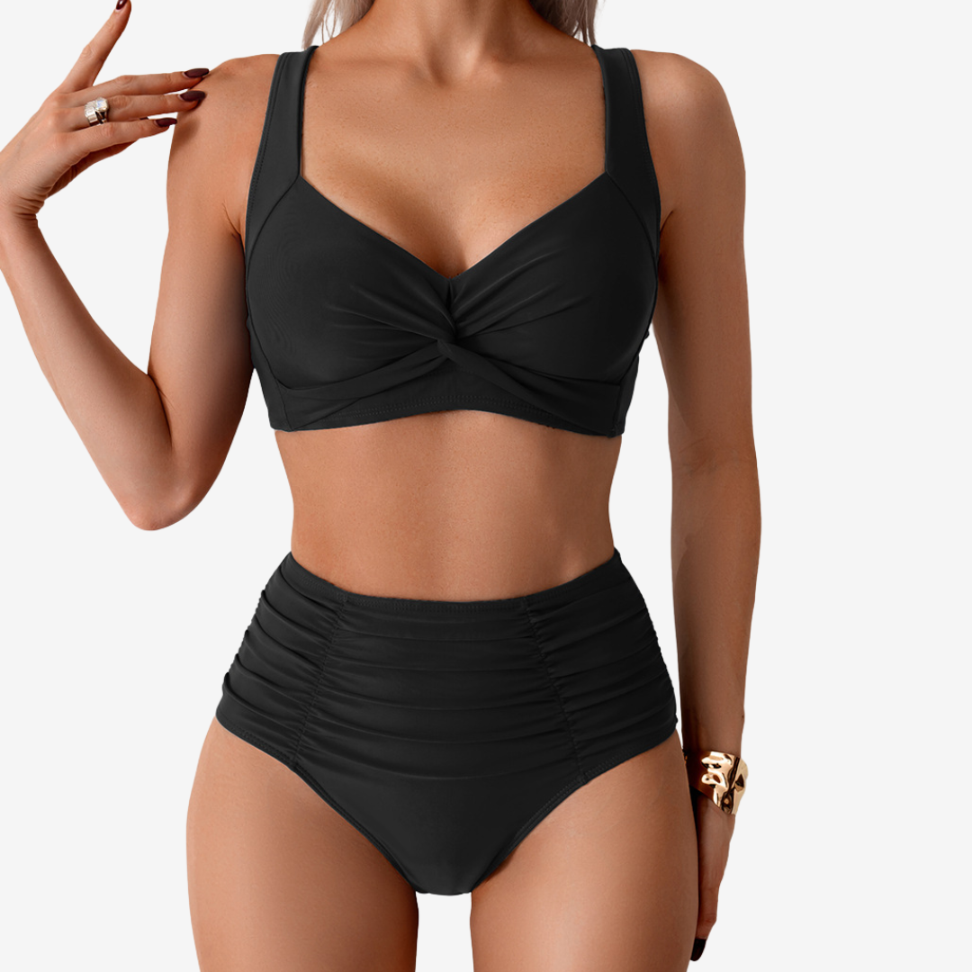 Tiphany™ Bikini con scollo a V intrecciato