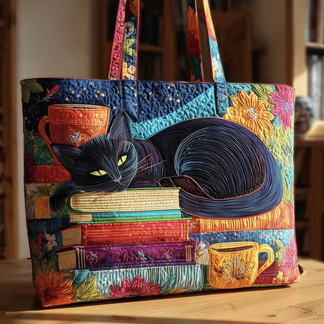 Happie™ Borsa tote trapuntata
