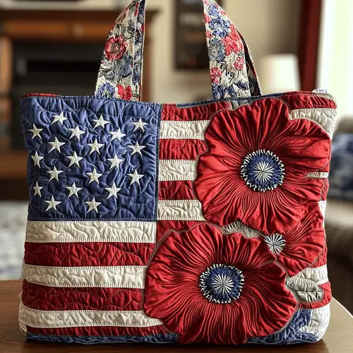 Rosie™ Borsa tote trapuntata