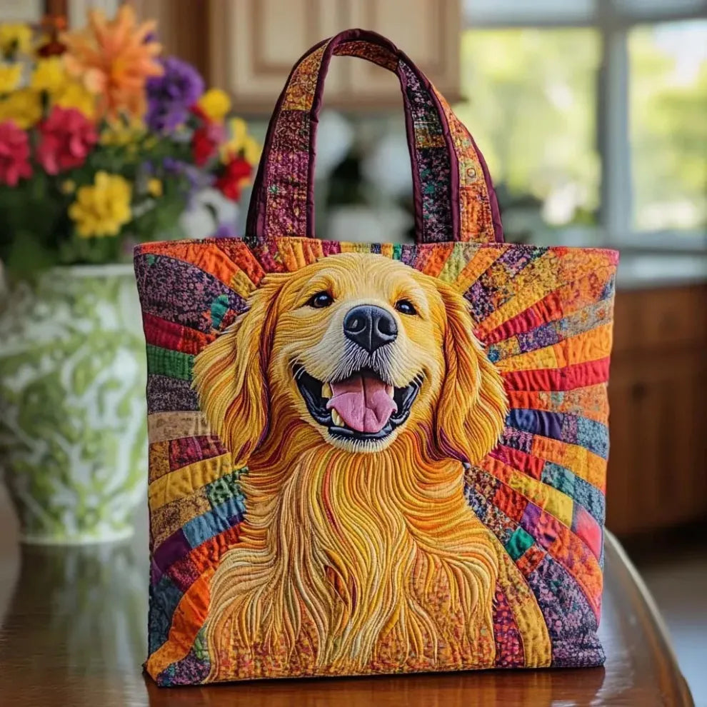 Goldy™ Borsa tote trapuntata