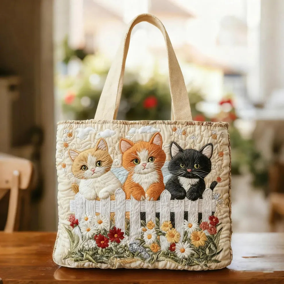 Katy™ Borsa tote trapuntata