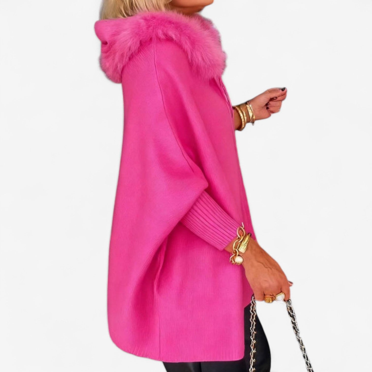 Sophie™ Cappotto in pelliccia sintetica