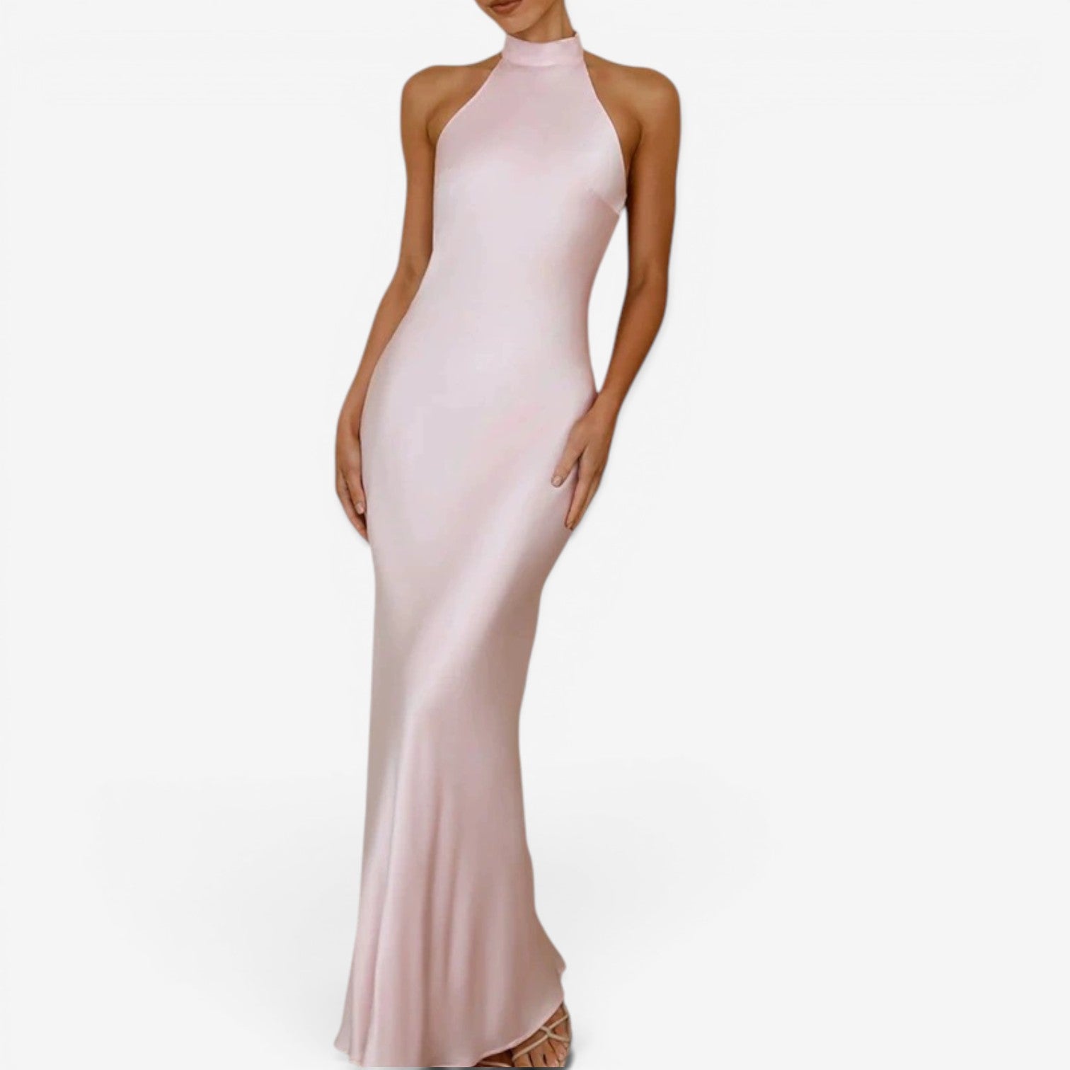 Veya™ Abito lungo in satin