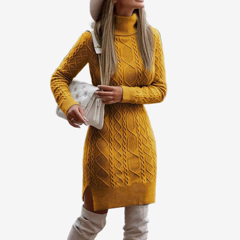 Anisa™ Abito in maglia a trecce