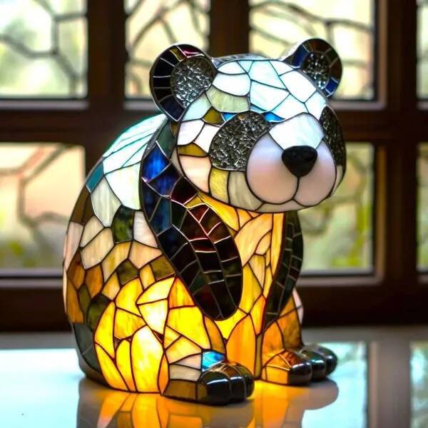 Rex - Lampada in vetro multicolore
