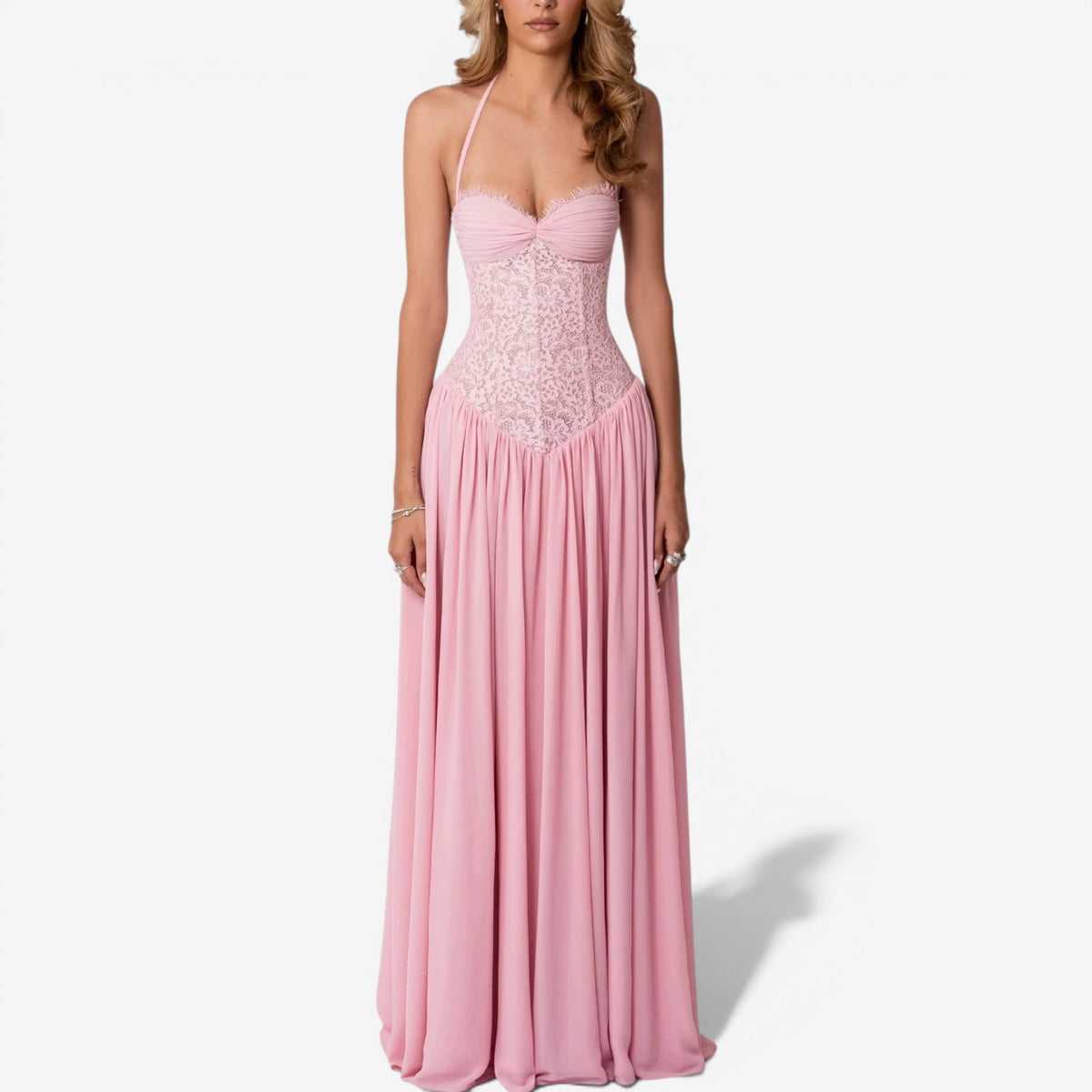 Audriana™ Abito lungo in chiffon