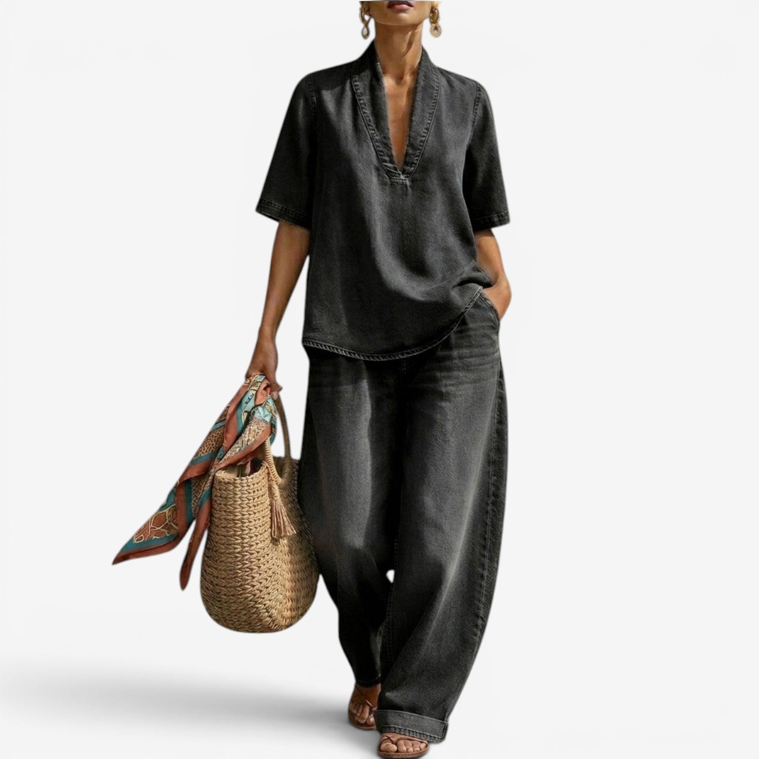 Elyanna™ Completo in denim